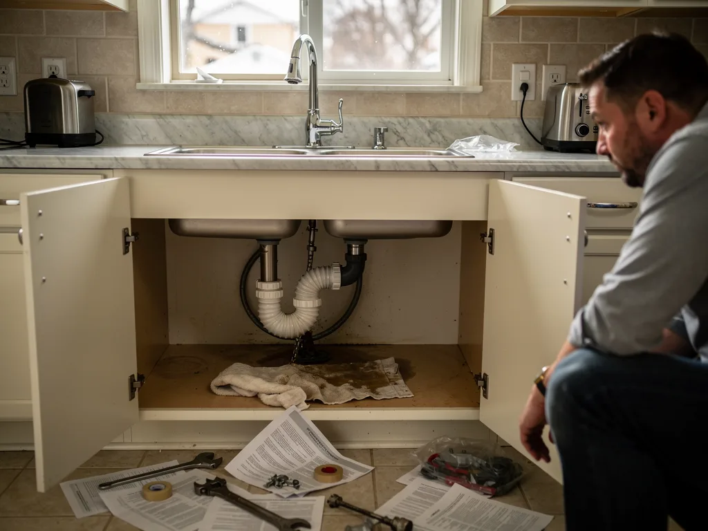 DIY vs when to call a pro for a common Cleveland plumbing situation